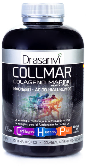 Collmar Marine Collagen + Magnesium + Hyaluronic Acid – 180 Chewable Tablets